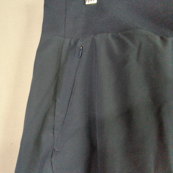 Athleta Soho Skort Jupe Short Womens 14 Blue Athletic Performance Pockets - Picture 4 of 8